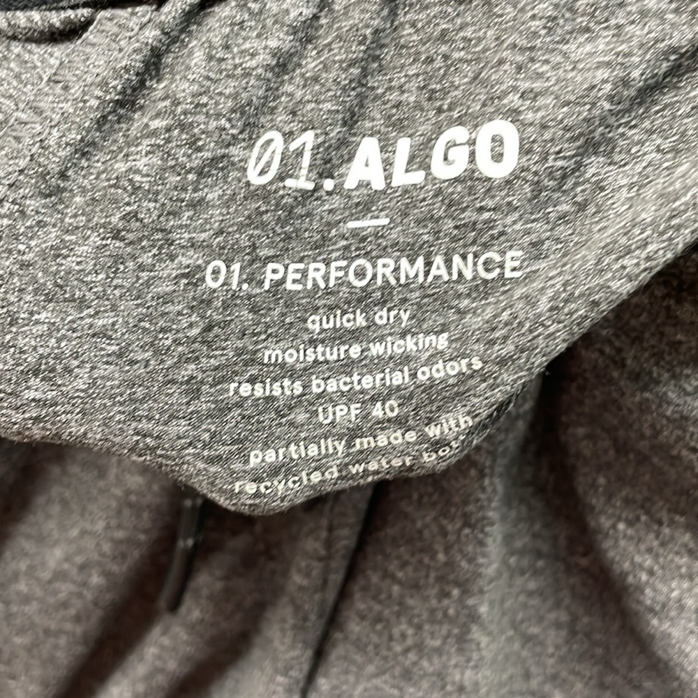 01. Algo Performance Sport Drawstring Shorts Men … - image 4